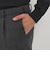 【Adjustable Fit】ネップツイードストレッチスラックス