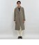 【HUDSTON DOUBLE】【DORMEUIL/ドーメル】ベルテッドトレンチコート