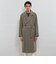 【HUDSTON DOUBLE】【DORMEUIL/ドーメル】ベルテッドトレンチコート