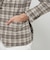 【LEON掲載】【FLEX JERSEY】【ROMA/ローマ】チェックジャージージャケット