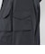 【LEON掲載】【WORSTED 7 CLOTH】【BERWICK】オリジナルトップツイルフーデッドブルゾン