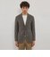 【WEB・一部店舗限定】ループグレンチェックジャケット