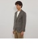 【WEB・一部店舗限定】ループグレンチェックジャケット