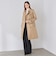 【WEB・一部店舗限定】【FALKIRK LONG/ファルカークロング】ポリエステルコットンギャバジントレンチコート