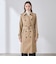 【WEB・一部店舗限定】【FALKIRK LONG/ファルカークロング】ポリエステルコットンギャバジントレンチコート