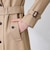 【WEB・一部店舗限定】【FALKIRK LONG/ファルカークロング】ポリエステルコットンギャバジントレンチコート
