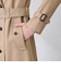 【WEB・一部店舗限定】【FALKIRK LONG/ファルカークロング】ポリエステルコットンギャバジントレンチコート