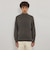 【WEB・一部店舗限定】ツイルフルジップスタンドカラーニット