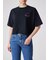 ウィメンズ "Happy" クロップド 半袖Tシャツ