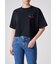 ウィメンズ "Happy" クロップド 半袖Tシャツ