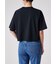 ウィメンズ "Happy" クロップド 半袖Tシャツ