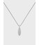 "Curved Oval" ネックレス