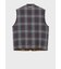 ウィメンズ "Paul Smith Loves Barbour" タータンチェックベスト