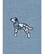 "New Dogs" ジップアップブルゾン