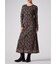 ウィメンズ "Tea Floral" フィットシルエット ワンピース