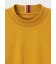 ストライプタブ モックネック ロングスリーブTシャツ