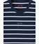 ボーダー 長袖クルーネック Tシャツ