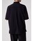 "Cropped Logo" グレンチェックパターン オーバーサイズシャツ