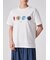 ウィメンズ マルチ フローラル プリント 半袖Tシャツ