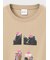ウィメンズ "Cut Up In Quarters" 半袖Tシャツ