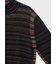 "Signature Stripe" ロールネック ニット