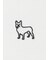 "Dog Embroidery" Tシャツ
