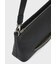 ストライプカラードエッジ ショルダーバッグ