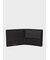 シャドーストライプ レザー 2つ折り財布