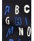 "Alphabet" Tシャツ