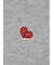 "Character hearts" ジップアップパーカ