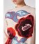 ウィメンズ "Damask Rose" インターシャ ニット