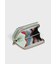 サプルレザー ファスナー2つ折り財布
