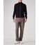 サイクルストライプ ジップアップニット