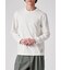 "Cropped logo" 長袖Tシャツ