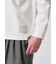 "Cropped logo" 長袖Tシャツ
