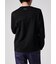 "Cropped logo" 長袖Tシャツ