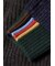 "Paul Smith loves Barbour" カラーブロック ジップアップニット