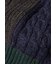 "Paul Smith loves Barbour" カラーブロック ジップアップニット