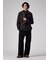 "Paul Smith loves Barbour" カラーブロック ジップアップニット