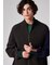 "Paul Smith loves Barbour" カラーブロック ジップアップニット