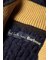 "Paul Smith loves Barbour" カラーブロック ジップアップニット