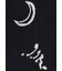 "Ink Spot" ソックス