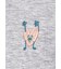 “Heart Embroidery” ダンボール ロングスリーブTシャツ