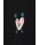 “Heart Embroidery” ダンボール ロングスリーブTシャツ