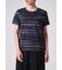 ウィメンズ "Signature Pinstripe" 半袖Tシャツ