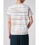 ウィメンズ "Signature Pinstripe" 半袖Tシャツ