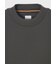 "Cropped logo" モックネック長袖Tシャツ