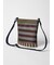 "Mixed Stripe" ショルダーバッグ