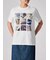ウィメンズ コラージュプリント 半袖Tシャツ