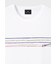 "Playful Stripe" 半袖Tシャツ